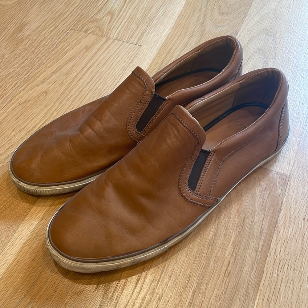 Coach Powers Men Brown Slip-on Sneakers
